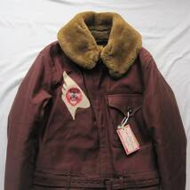 ☆新品 フリーホイーラーズ　“WIND MASTER” WINTER FLYING JACKET (42) "MUROC RILEY SPECIAL" FREEWHEELERS / B-10 b-15 _画像4