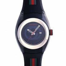 グッチ GUCCI シンク SYNC YA137301 ブラック文字盤 新品 腕時計 男女兼用_画像1