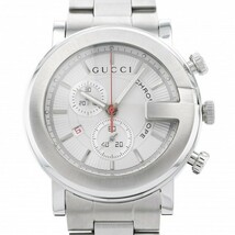 グッチ GUCCI G-クロノ Gクロノ YA101339 ホワイト文字盤 新品 腕時計 メンズ_画像1