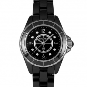  Chanel CHANEL J12 29MM H2569 black face new goods wristwatch lady's 
