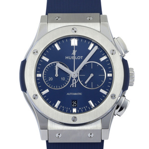 ウブロ HUBLOT クラシックフュージョン クロノグラフ チタニウム ブルー 541.NX.7170.RX ブルー文字盤 新品 腕時計 メンズ