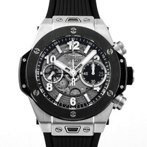 ウブロ HUBLOT ビッグバン ウニコ チタニウム セラミック 441.NM.1171.RX グレー文字盤 新品 腕時計 メンズ_画像1