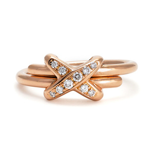  Chaumet Lien collection judu ring K18PG pink gold used 