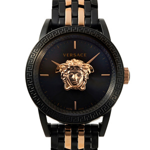 Versace Versace Parazo Enpire verd01623 Black Dial New Watch Men's