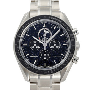 Omega Omega Speedmaster Professional Moon Phase 44,25 мм 311.30.44.32.01.001 Black Dial Используется часы мужчин