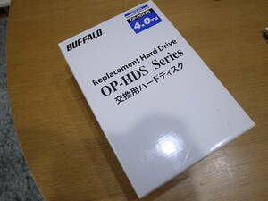 未開封未使用品！BUFFALO OP-HD4.0S//4TB 交換用HDD/Replacement Hard Drive/Tera Station用