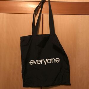 Everyone (エブリワン) NYLON Logo TOTE BAG M ナイロン ロゴ トートバッグ