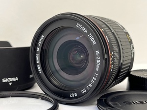 ★極上美品★ シグマ SIGMA 18-200mm F3.5-6.3 D DC NIKON ニコン Fマウント　＃0322-3