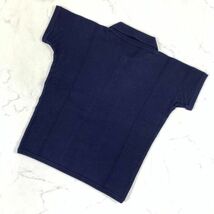 LA795 ラルフローレン 半袖ストレッチポロシャツ 濃紺ダークネイビー Ralph Lauren ショート丈 半袖 XS_画像8