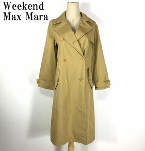 LA856 we k end Max Mara trench coat khaki Weekend Max Mara 40