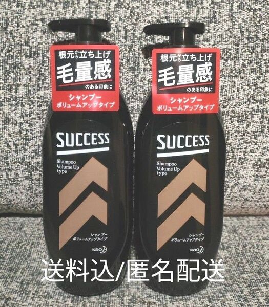 【2本】サクセス シャンプー ボリュームアップタイプ 本体 350ml