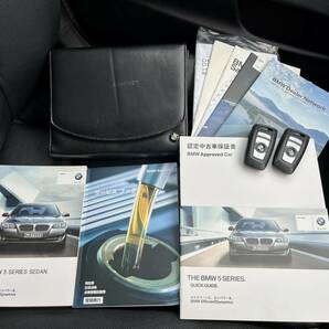 【激安！2012y BMW 523i 】査定済/無事故/実走行/車検R7年5月後迄/ナビ・地デジ/黒革/低燃費ターボ/元正規D認定中古車/絶好調！の画像10