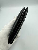 美品　バーバリー　二つ折り財布　ブラック　小銭入れ付き　PVC レザー　メンズ　レディース　カードケース　コインケース_画像7