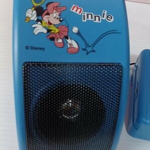 年代もの すぐ聞ける！ ディズニー ミッキーマウス ポータブルカセットレコーダー スピーカーセット 動作確認済 乾電池付きの画像5