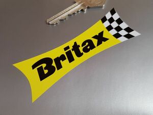 ◆送料無料◆ 海外 ブリタックス Britax チェッカ 100mm 2枚セット ステッカー