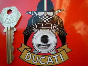 ◆送料無料◆ 海外 Ducati Cafe Racer ドゥカティ 120mm ステッカー