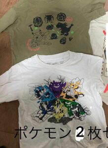 ポケモンTシャツ2枚セット　ポケットモンスター　110㎝ UNIQLOユニクロ