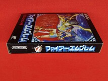 【未使用品】FC ファミコン ソフト ファイアーエムブレム 暗黒竜と光の剣 箱取説付き 凹みあり_画像5