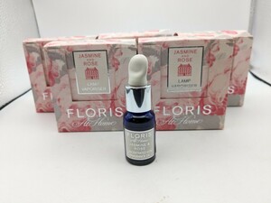 英国王室御用達FLORISフレグランスオイルジャスミンとローズ10ml合計5個