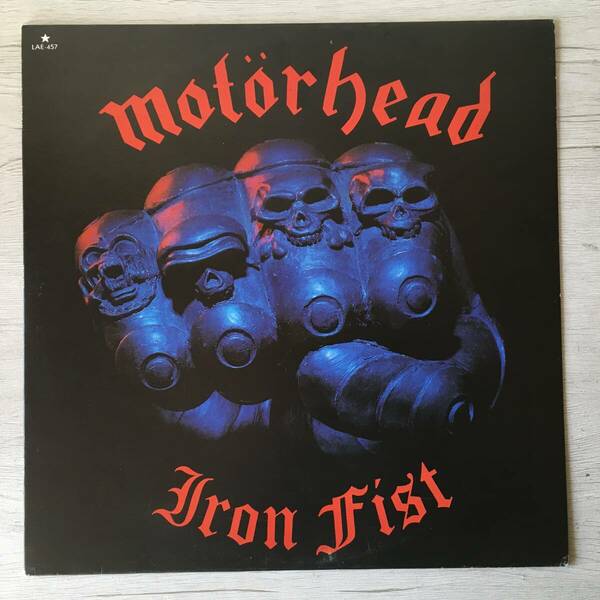 MEXICO MOTORHEAD IRON FIST メキシコ盤 RARE!! 