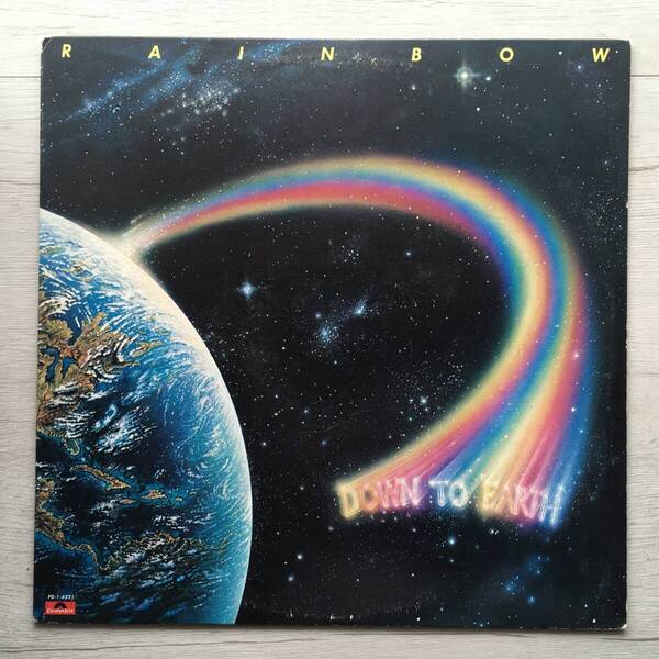 US盤 RAINBOW DOWN TO EARTH