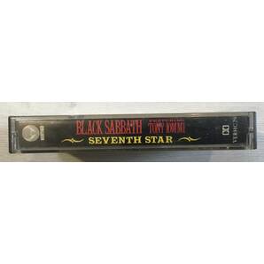 BLACK SABBATH SEVENTH STAR カセット UK製の画像2