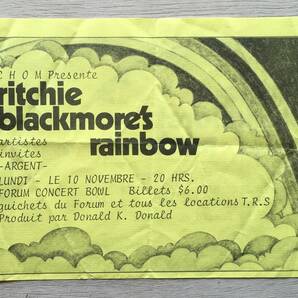 RAINBOW MORE THAN SHADES OF PURPLE RITCHIE BLACKMORE'S RAINBOW PROMO US盤の画像10