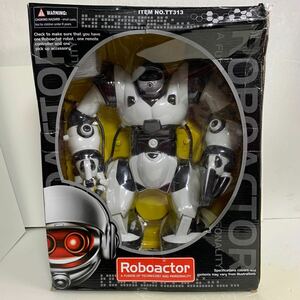 ロボアクター 未開封 外箱傷み歪みセロテープ止めあり Roboactor TT313 二足歩行ロボット モデル ラジコン おもちゃ