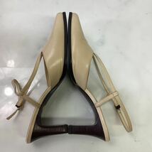 ランセル　LANCEL レディース　パンプス　22.5cm ベージュ系（G-175）_画像8