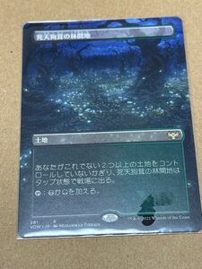 MTG 日本語 土地R ■ボーダーレス■《死天狗茸の林間地/Deathcap Glade》[VOW-BF] 土地R