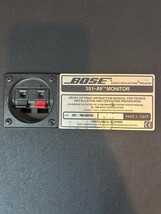 ♪BOSE スピーカー 301AV MONITOR ペア 2個セット 器具無し_画像3