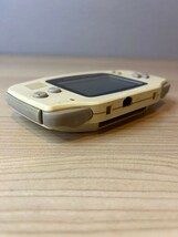 ◇Nintendo ゲームボーイアドバンス AGB-001 ホワイト電池フタ欠品_画像4