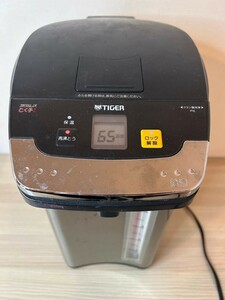 ○ TIGER 蒸気レスVE電気まほうびん 電気ポット 5.0L PIE-A500 ブラック 通電確認済み