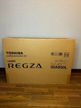 ♪②【新品未使用長期保管品】TOSHIBA REGZA ハイビジョン液晶テレビ 32A950L_画像1