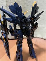 【中古・素組み済み】バンダイ・ガンプラ『RG 1/144 ユニコーンガンダム2号機　バンシィ・ノルン』　プレミアムデカール付き　#ジャンク_画像4