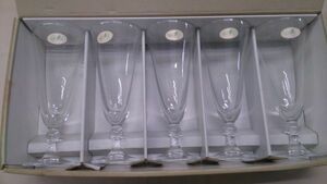未使用◆自宅保存 ADERIA GLASS グラス　5個入り 日本製