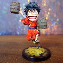 ルフィ　リペイント塗装済み完成品/ワンピース/ワールドコレクタブルフィギュア/ワーコレ/WCF/ ONEPIECE figure repaint_画像1