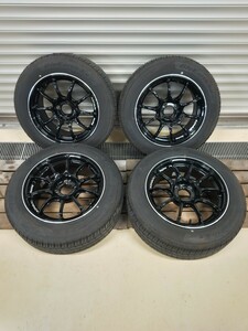 美品 ヨコハマ アドバンレーシング RZⅡ 15インチ 7J +30 195/60R15 88H