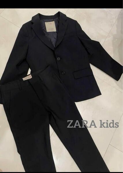 ZARA スーツ　キッズ　男の子　入学式　セット　セレモニー セットアップ スーツ