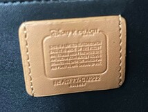 COACH ディズニーコラボ　ミッキー　ホリデープリント　ラウンドジップウォレット　CM222_画像4