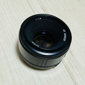 ★1円スタート Nikon NIKKOR ニコン レンズ カメラレンズ 50mm 1:1.8