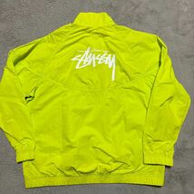 20aw STUSSY NIKE Windrunner Harf Zip ハーフジップ　ナイロンジャケット　Jacket L ストックロゴ_画像1