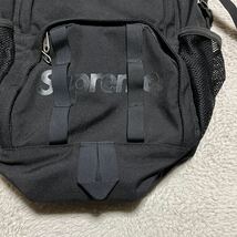 名作　15ss Supreme Backpack バックパック リュック CORDURA コーデュラ Black ブラック 黒 _画像2