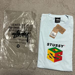 23ss STUSSY S64 Pig Dyed tee tシャツ LIGHT BLUE ライトブルー　XL