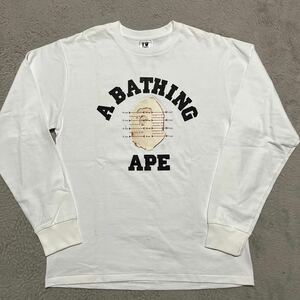 新品未使用　15ss A BATHING APE BAPE KAWS PUSHA T New York 10周年記念　L/S tee tシャツ ロンt L SHARK STA CAMO general