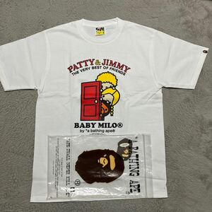 A BATHING APE BAPE KAWS Sanrio PATTY&JIMMY BABY MILO tee tシャツ 白　ホワイト　サンリオ　ベビーマイロ　SHARK STA 