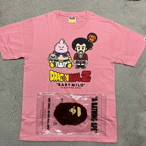 A BATHING APE BAPE KAWS DRAGON BALL Z 魔人ブウ　ミスターサタン　tee tシャツ PINK BABY MILO ドラゴンボール　L SHARK STA CAMO