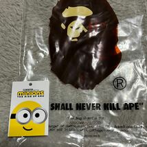 A BATHING APE BAPE KAWS MINIONS ミニオンズ　BABY MILO tee tシャツ ベビーマイロ　L 青　ブルー　SHARK STA シャーク_画像10