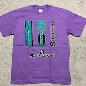 21aw Supreme Multi Logos tee tシャツ purple M 紫　パープル