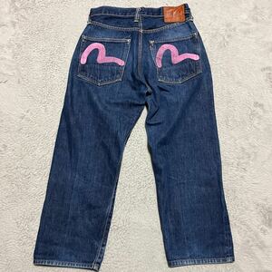 EVISU 2001 No.2 大黒　カモメ　Denim Pants デニム　パンツ　30 塩谷ブラザーズ　PINK ピンク